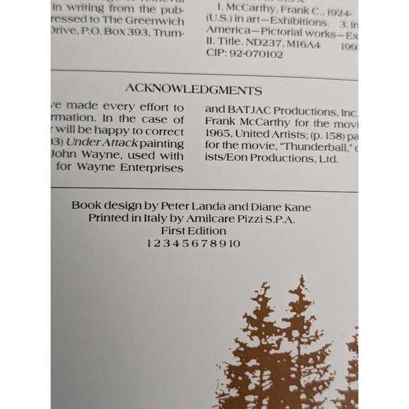 The Art Of Frank C. McCarthy Hardcover Book - Picture 6 of 16